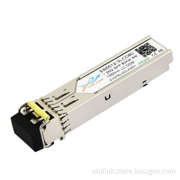 1.25G SM 1550nm 80KM SFP Transceiver